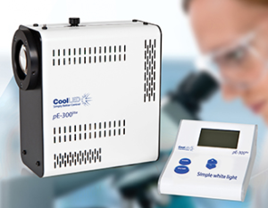 Illumination for fluorescence microscopy can be simple with the NEW pE-300lite
