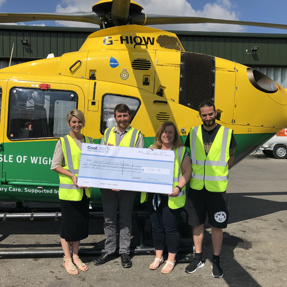 Fundraising for the Air Ambulance