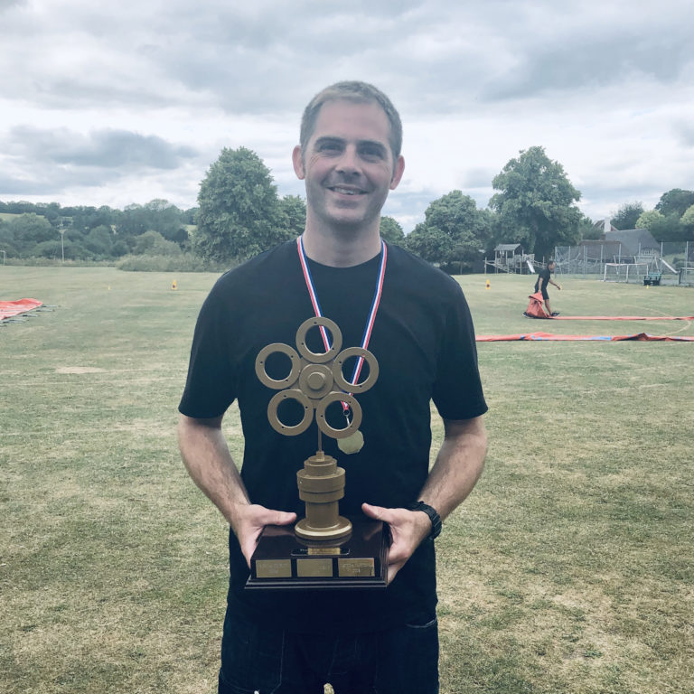 Richard Coverdale wins the Nick Edwards Gold Award 2019