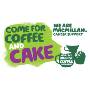 Come along to our Macmillan coffee morning!