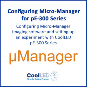 New Micro-Manager tutorial for pE-300 Series and pE-340fura