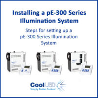 Installing a pE-300 Series Illumination System