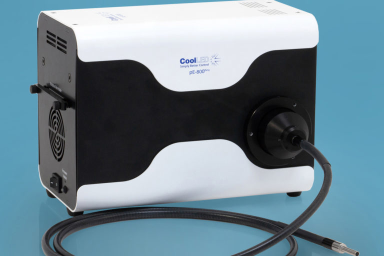 NEW pE-800<sup>fura</sup> Calcium Imaging Light Source
