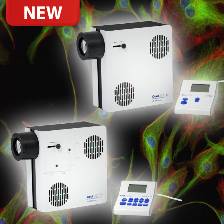 NEW pE-400 Series for LED Microscopy Illumination