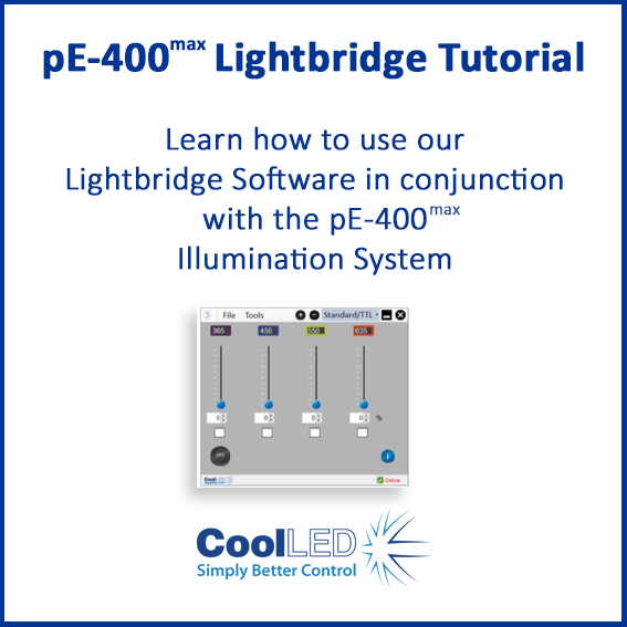 pE 400max Lightbridge tutorial