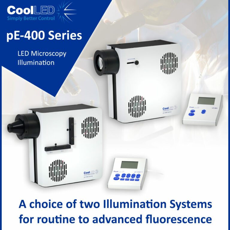 NEW Microscopy Illumination Resources for pE-400 Series