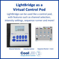 Using LightBridge as a Virtual Control Pod