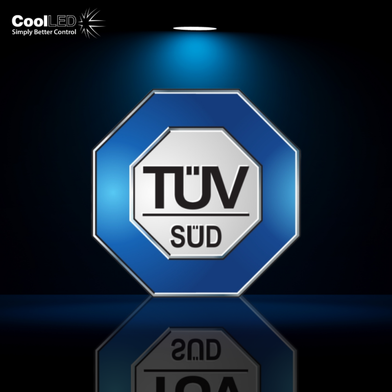 CoolLED LED Illumination Systems Now TUV SUD Certified