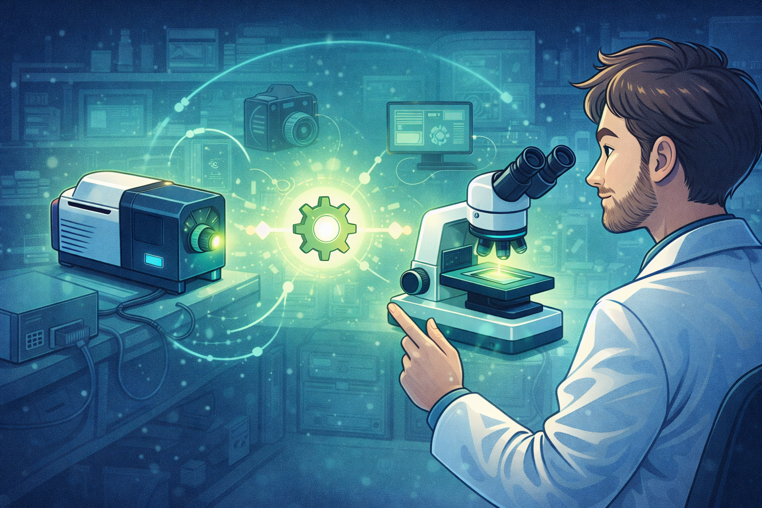 microscope integration