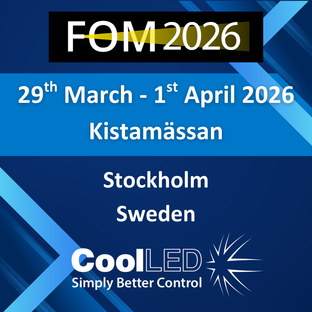 FOM 2026 - Focus on Microscopy - Stockholm - CoolLED
