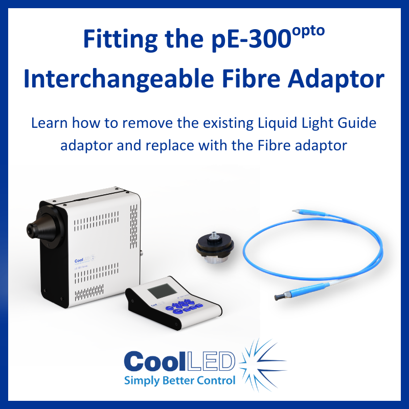 pE 300opto fibre adaptor tutorial image for video