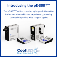 Introducing the pE-300<sup>opto</sup>