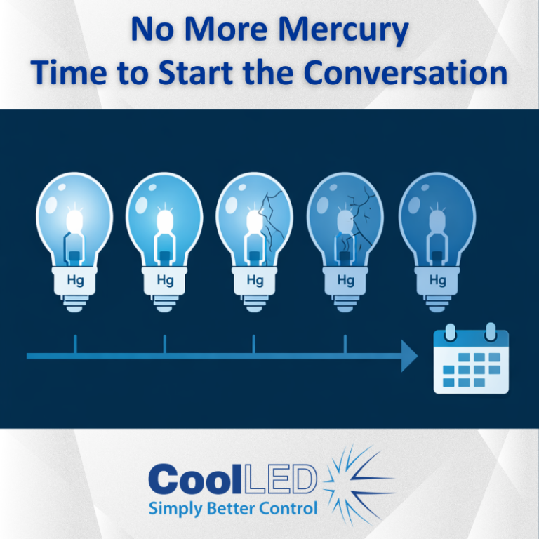 The Mercury Bulb Phase-Out: Wherever You Are in the Conversation, We’re Here to Help