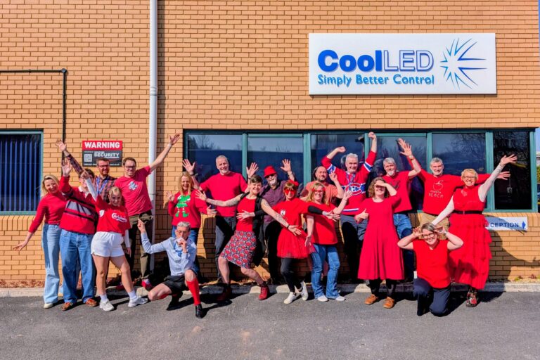 CoolLED Goes Red for Comic Relief