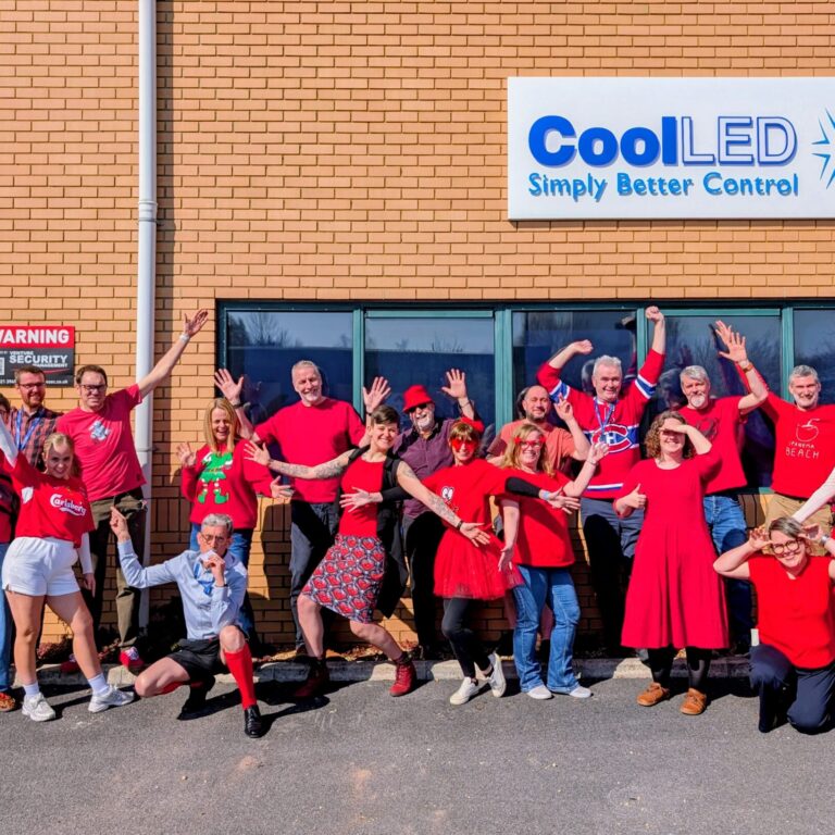 CoolLED Goes Red for Comic Relief
