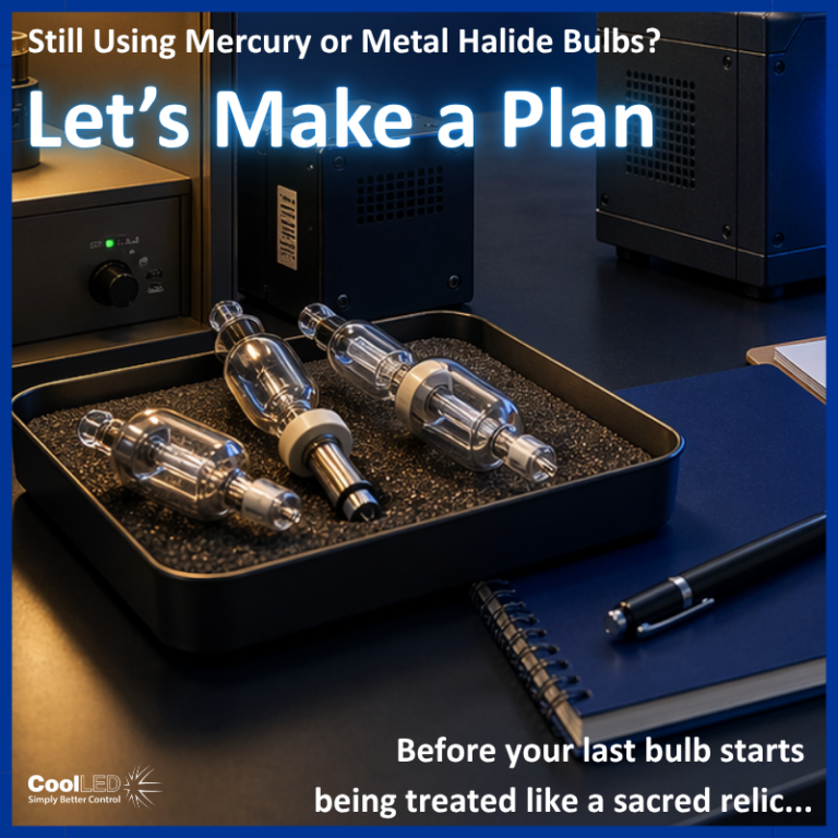 Still Using Mercury or Metal Halide? Let’s Make a Plan