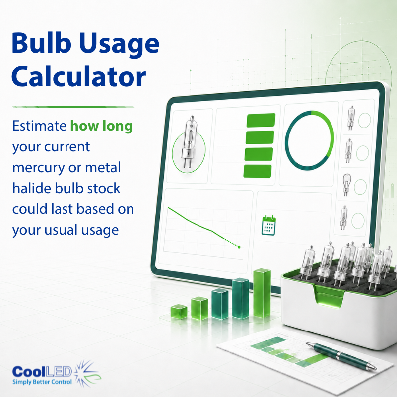 CoolLED NMM Bulb Calculator Green