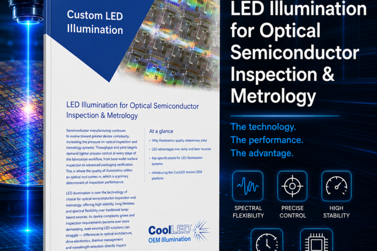 New White Paper Explores LED Illumination for Semiconductor Inspection & Metrology