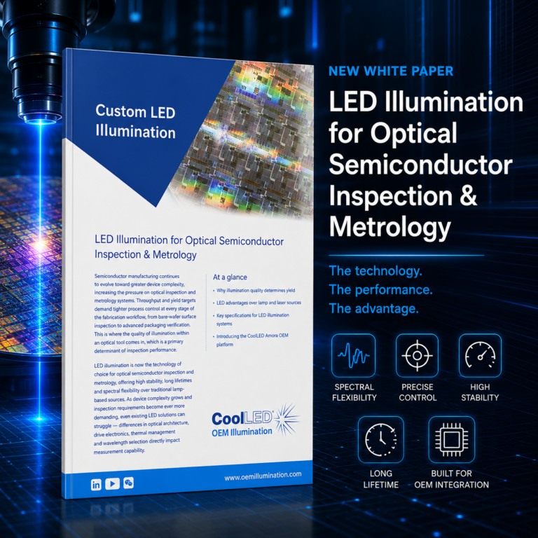 New White Paper Explores LED Illumination for Semiconductor Inspection & Metrology