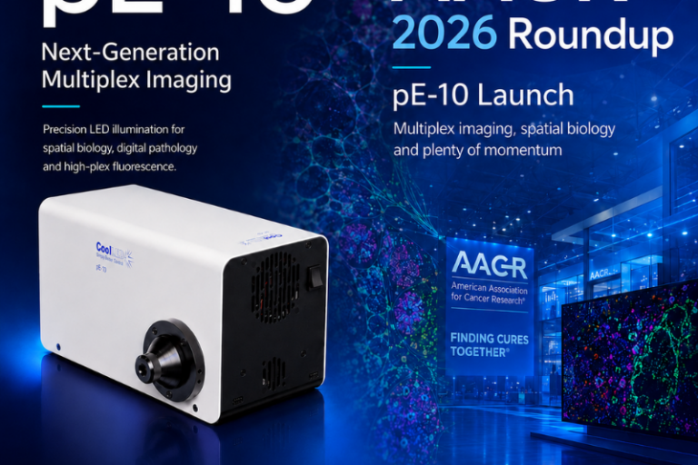 CoolLED at AACR 2026: pE-10, multiplexing and plenty of momentum
