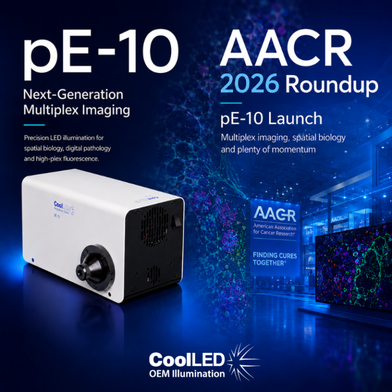 CoolLED at AACR 2026: pE-10, multiplexing and plenty of momentum