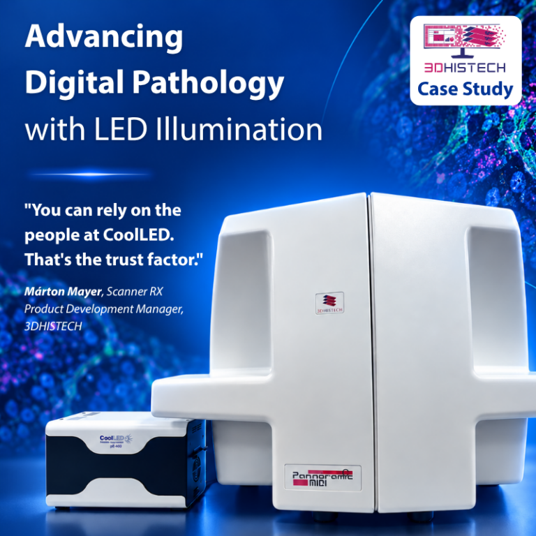 CoolLED and 3DHISTECH – Advancing Digital Pathology with LED Illumination