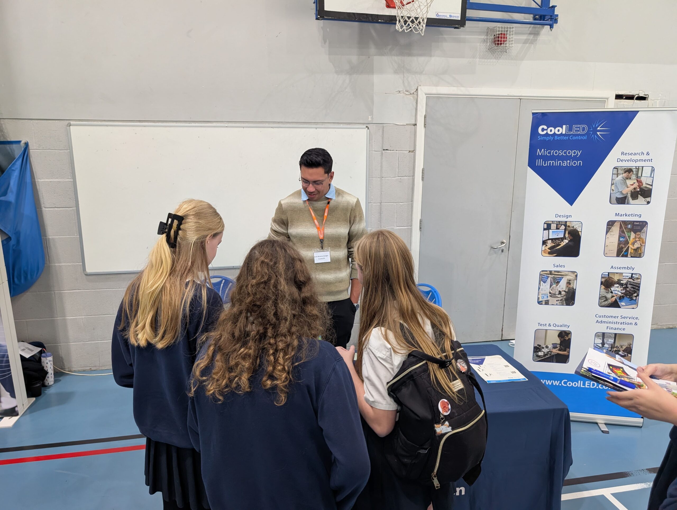 CoolLED at the 2026 John Hanson Careers Fair