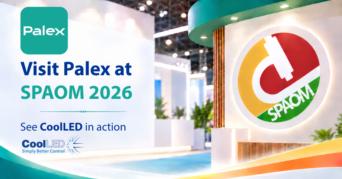 Palex at SPAOM 2026 with CoolLED LED illumination
