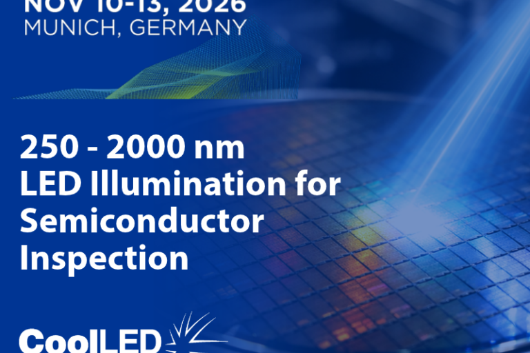 CoolLED at Semicon Europa 2026 – LED Illumination for Inspection and Metrology